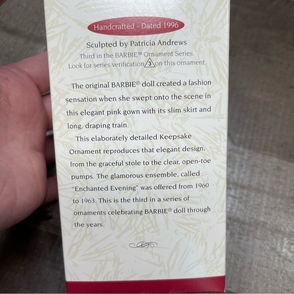 Hallmark Barbie Featuring the Enchanted Evening Ornament - Picture 2 of 7